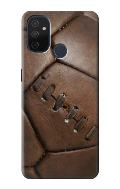 W2661 Leather Soccer Football Graphic Hard Case and Leather Flip Case For OnePlus Nord N100