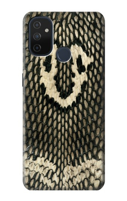 W2711 King Cobra Snake Skin Graphic Printed Hard Case and Leather Flip Case For OnePlus Nord N100