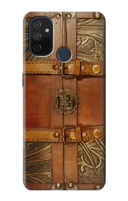 W3012 Treasure Chest Hard Case and Leather Flip Case For OnePlus Nord N100