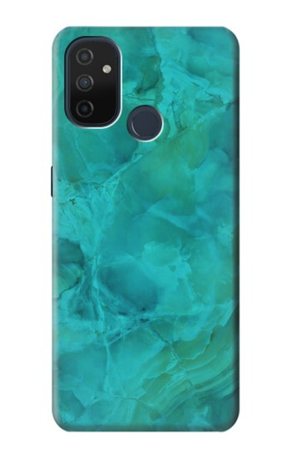 W3147 Aqua Marble Stone Hard Case and Leather Flip Case For OnePlus Nord N100