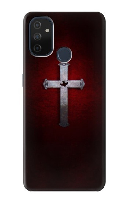 W3160 Christian Cross Hard Case and Leather Flip Case For OnePlus Nord N100