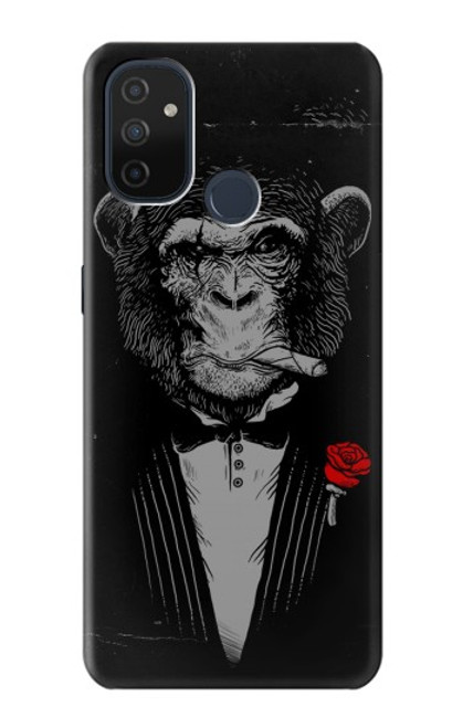 W3167 Funny Monkey God Father Hard Case and Leather Flip Case For OnePlus Nord N100