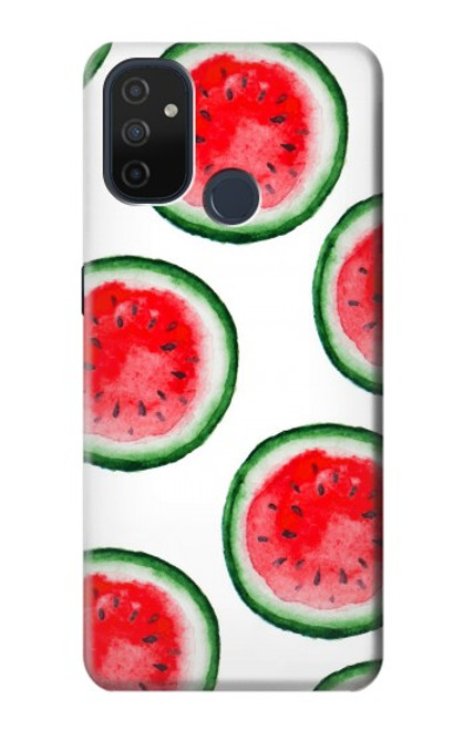 W3236 Watermelon Pattern Hard Case and Leather Flip Case For OnePlus Nord N100