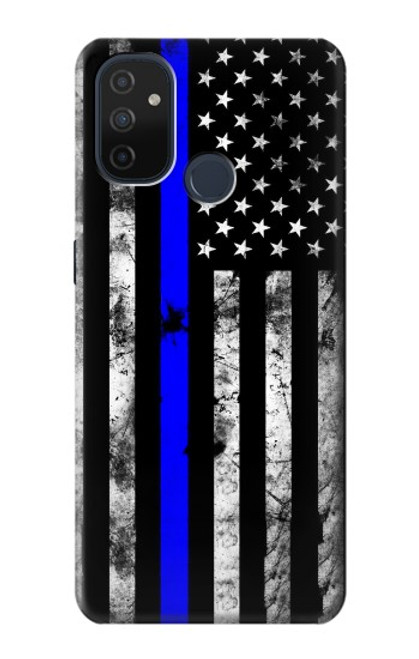 W3244 Thin Blue Line USA Hard Case and Leather Flip Case For OnePlus Nord N100