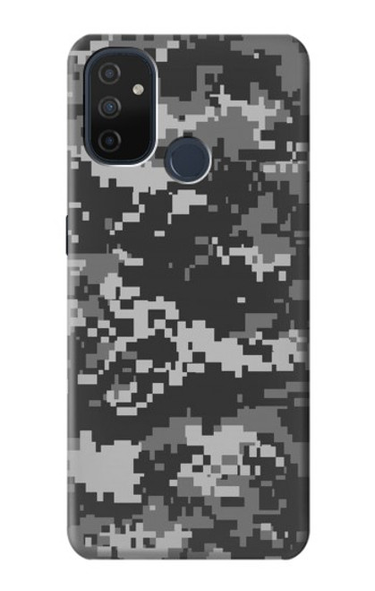 W3293 Urban Black Camo Camouflage Hard Case and Leather Flip Case For OnePlus Nord N100