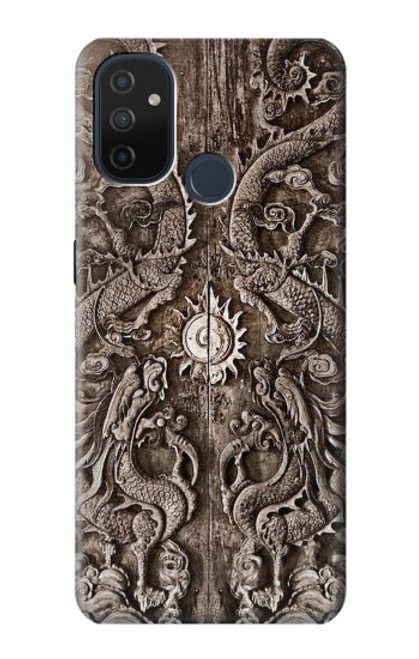 W3395 Dragon Door Hard Case and Leather Flip Case For OnePlus Nord N100