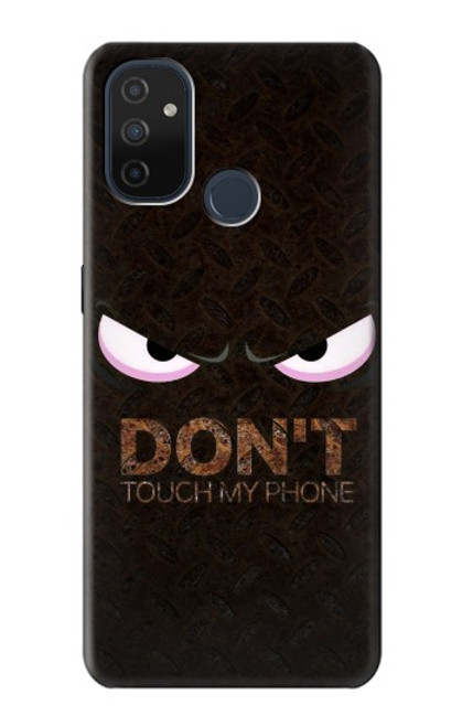 W3412 Do Not Touch My Phone Hard Case and Leather Flip Case For OnePlus Nord N100