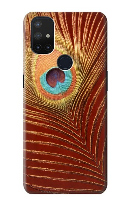 W0512 Peacock Hard Case and Leather Flip Case For OnePlus Nord N10 5G