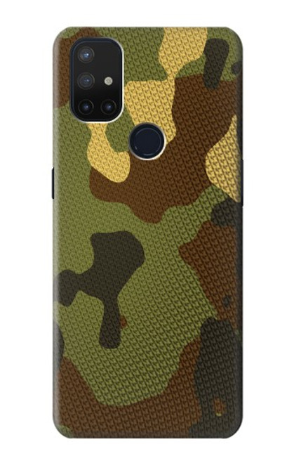 W1602 Camo Camouflage Graphic Printed Hard Case and Leather Flip Case For OnePlus Nord N10 5G