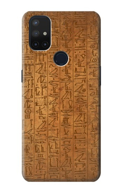 W2805 Egyptian Hierogylphics Papyrus of Ani Hard Case and Leather Flip Case For OnePlus Nord N10 5G