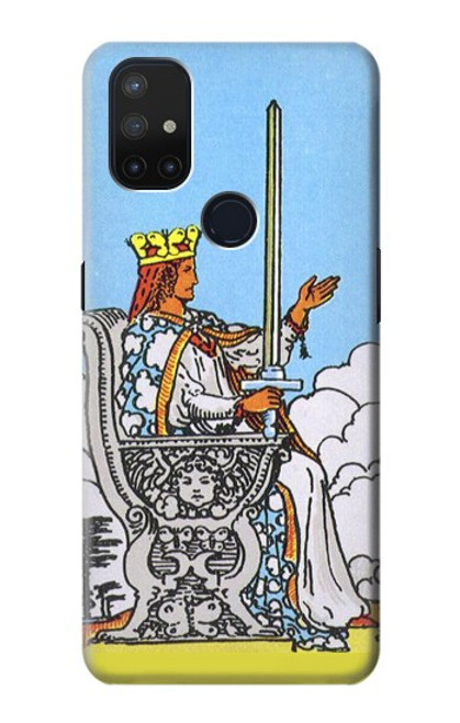 W3068 Tarot Card Queen of Swords Hard Case and Leather Flip Case For OnePlus Nord N10 5G