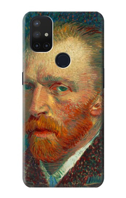 W3335 Vincent Van Gogh Self Portrait Hard Case and Leather Flip Case For OnePlus Nord N10 5G