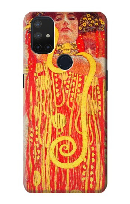 W3352 Gustav Klimt Medicine Hard Case and Leather Flip Case For OnePlus Nord N10 5G