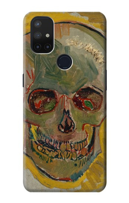 W3359 Vincent Van Gogh Skull Hard Case and Leather Flip Case For OnePlus Nord N10 5G