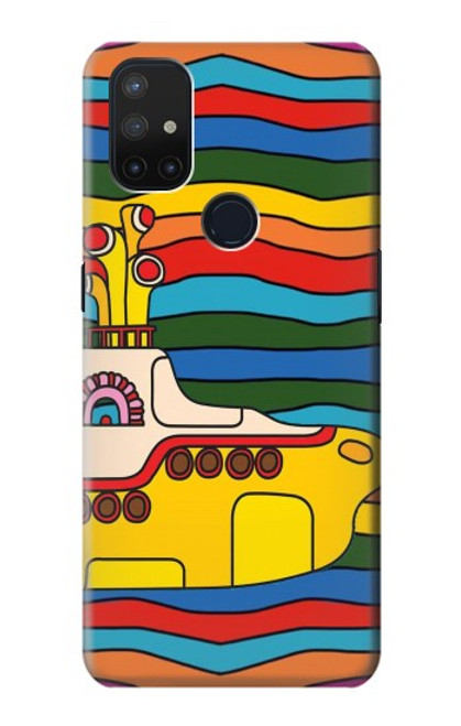 W3599 Hippie Submarine Hard Case and Leather Flip Case For OnePlus Nord N10 5G