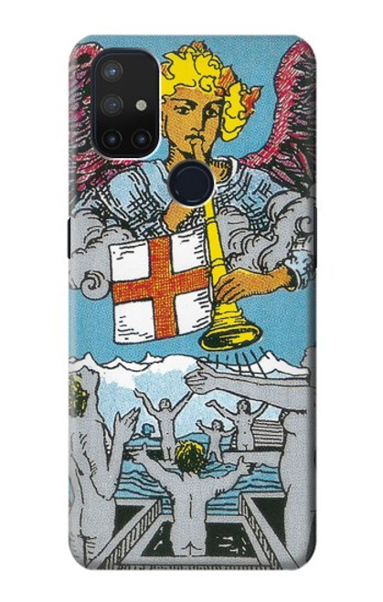 W3743 Tarot Card The Judgement Hard Case and Leather Flip Case For OnePlus Nord N10 5G