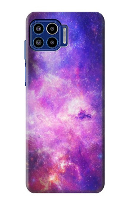 W2207 Milky Way Galaxy Hard Case and Leather Flip Case For Motorola One 5G