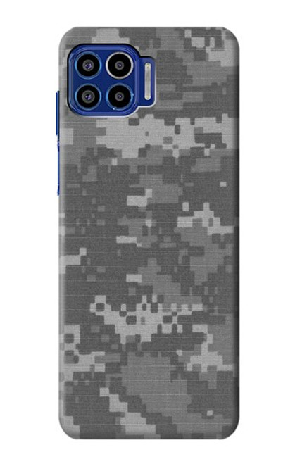 W2867 Army White Digital Camo Hard Case and Leather Flip Case For Motorola One 5G