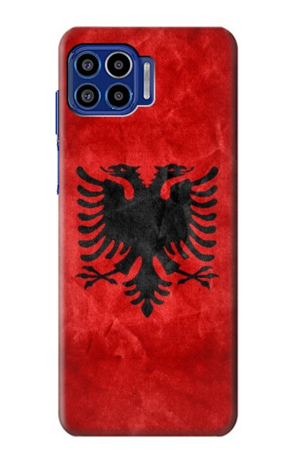 W2982 Albania Football Soccer Hard Case and Leather Flip Case For Motorola One 5G