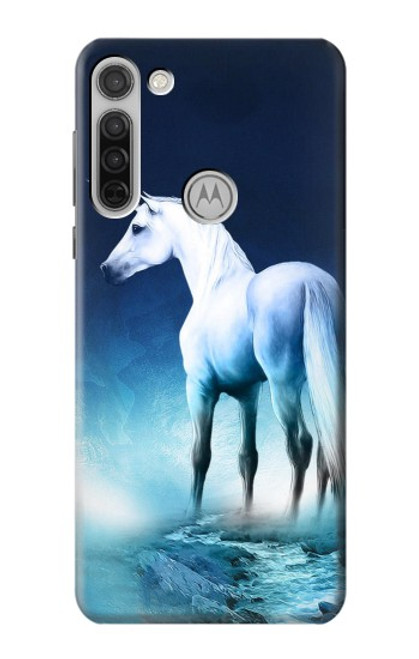 W1130 Unicorn Horse Hard Case and Leather Flip Case For Motorola Moto G8