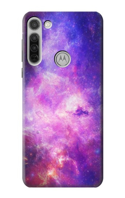 W2207 Milky Way Galaxy Hard Case and Leather Flip Case For Motorola Moto G8