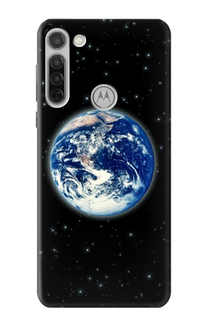 W2266 Earth Planet Space Star nebula Hard Case and Leather Flip Case For Motorola Moto G8