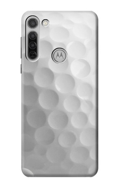 W2960 White Golf Ball Hard Case and Leather Flip Case For Motorola Moto G8