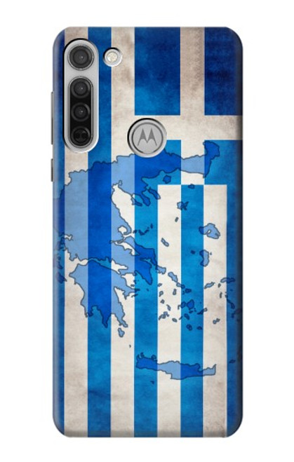 W2970 Greece Football Soccer Hard Case and Leather Flip Case For Motorola Moto G8