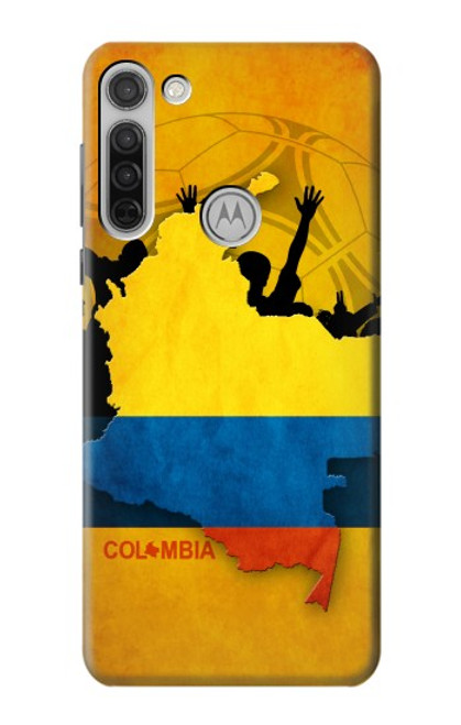 W2996 Colombia Football Soccer Hard Case and Leather Flip Case For Motorola Moto G8