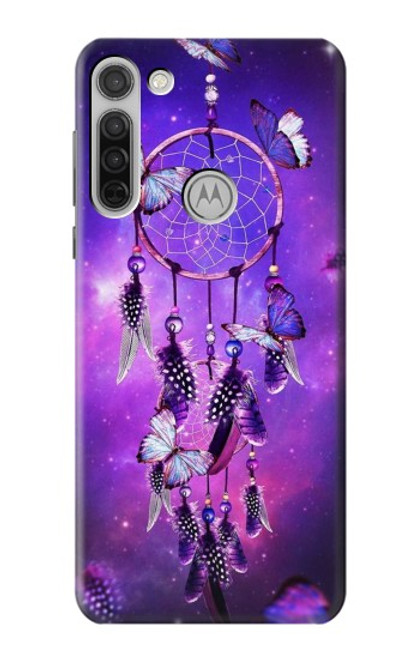 W3685 Dream Catcher Hard Case and Leather Flip Case For Motorola Moto G8