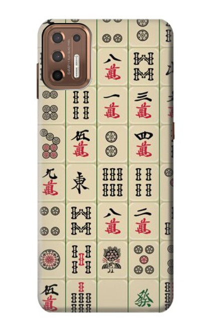 W0802 Mahjong Hard Case and Leather Flip Case For Motorola Moto G9 Plus