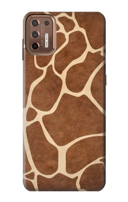 W2326 Giraffe Skin Hard Case and Leather Flip Case For Motorola Moto G9 Plus