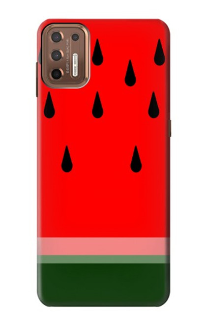 W2403 Watermelon Hard Case and Leather Flip Case For Motorola Moto G9 Plus