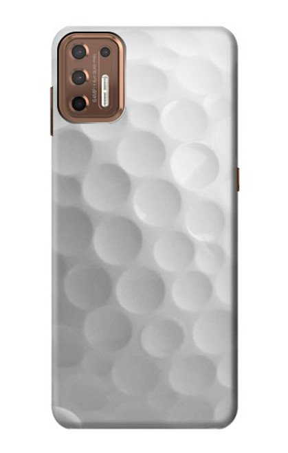 W2960 White Golf Ball Hard Case and Leather Flip Case For Motorola Moto G9 Plus