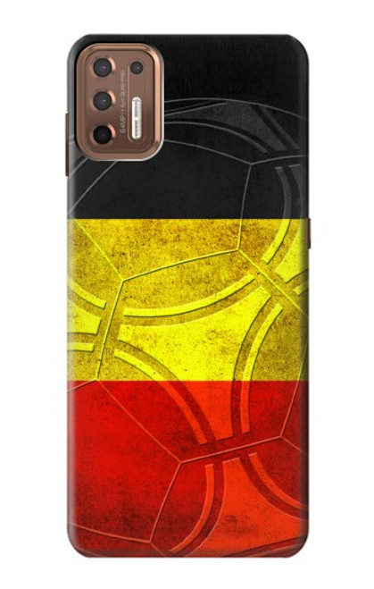 W2965 Belgium Football Soccer Hard Case and Leather Flip Case For Motorola Moto G9 Plus