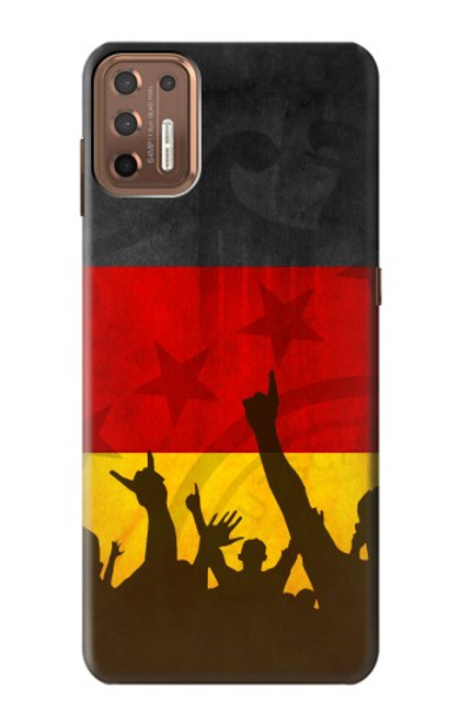 W2966 Germany Football Soccer Hard Case and Leather Flip Case For Motorola Moto G9 Plus