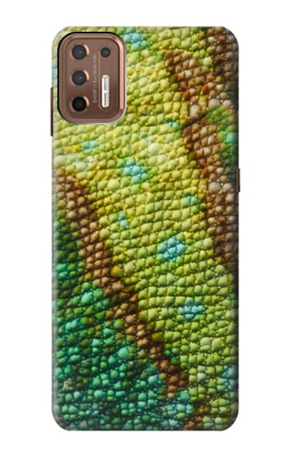 W3057 Lizard Skin Graphic Printed Hard Case and Leather Flip Case For Motorola Moto G9 Plus