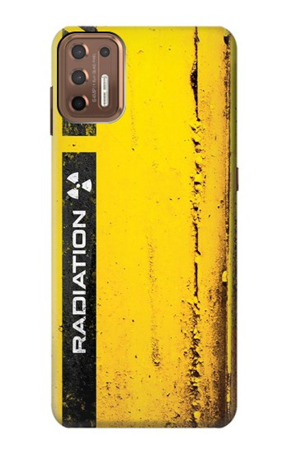 W3714 Radiation Warning Hard Case and Leather Flip Case For Motorola Moto G9 Plus