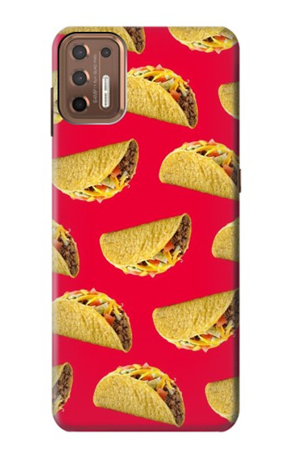 W3755 Mexican Taco Tacos Hard Case and Leather Flip Case For Motorola Moto G9 Plus