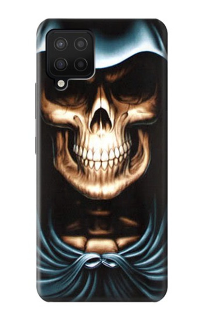 W0225 Skull Grim Reaper Hard Case and Leather Flip Case For Samsung Galaxy A42 5G