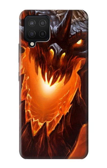 W0414 Fire Dragon Hard Case and Leather Flip Case For Samsung Galaxy A42 5G