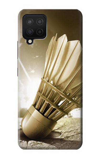 W0979 Badminton Sport Art Hard Case and Leather Flip Case For Samsung Galaxy A42 5G