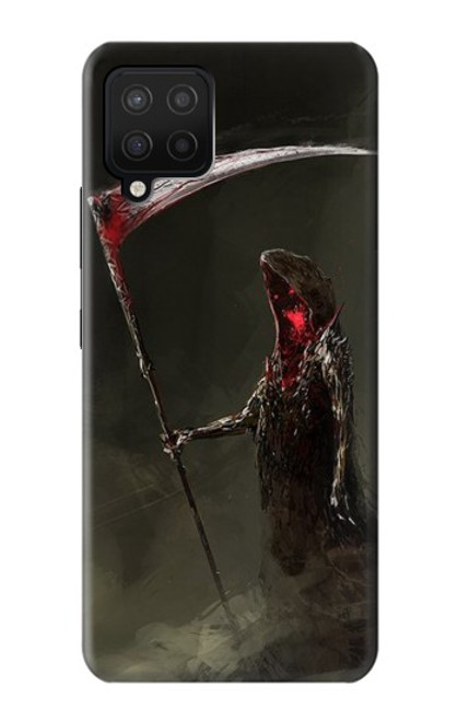 W1319 Grim Reaper Death Scythe Hard Case and Leather Flip Case For Samsung Galaxy A42 5G