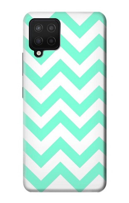 W1723 Mint Chevron Zigzag Hard Case and Leather Flip Case For Samsung Galaxy A42 5G