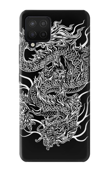 W1943 Dragon Tattoo Hard Case and Leather Flip Case For Samsung Galaxy A42 5G