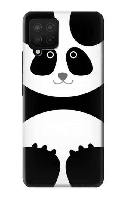 W2085 Panda Minimalist Hard Case and Leather Flip Case For Samsung Galaxy A42 5G