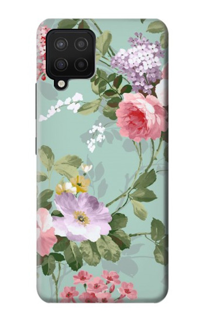 W2178 Flower Floral Art Painting Hard Case and Leather Flip Case For Samsung Galaxy A42 5G