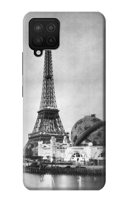 W2350 Old Paris Eiffel Tower Hard Case and Leather Flip Case For Samsung Galaxy A42 5G