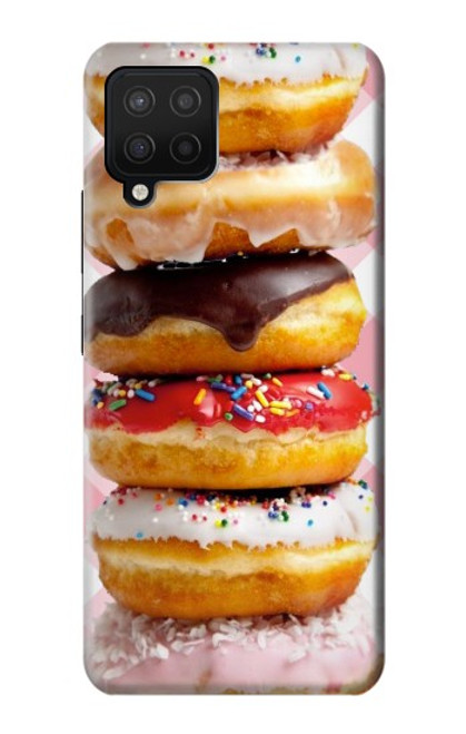 W2431 Fancy Sweet Donuts Hard Case and Leather Flip Case For Samsung Galaxy A42 5G