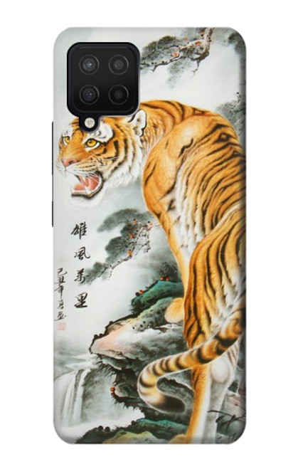 W2750 Oriental Chinese Tiger Painting Hard Case and Leather Flip Case For Samsung Galaxy A42 5G